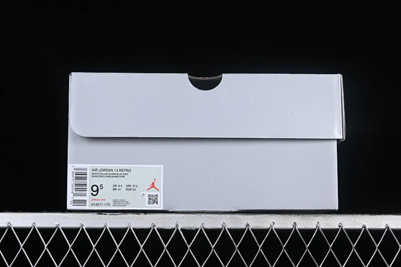 All categories Air Jordan Jordan series basketball shoes Air Jordan 13 pure original Air Jordan 13 Retro "Blue Grey" AJ13 Joe 13 cement gray 414571-170